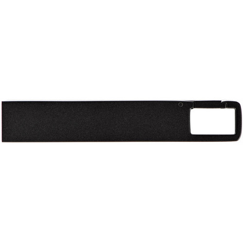 USB 2.0- флешка на 32 Гб c подсветкой логотипа «Hook LED», темно-серый, красная подсветка