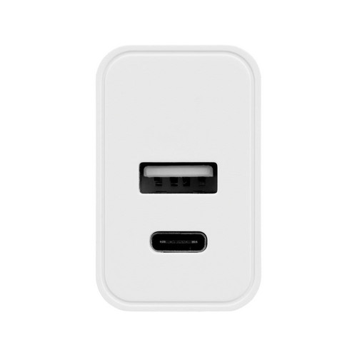 Сетевое зарядное устройство c выходами USB-A и USB-C «Recharger», 10 Вт, белый