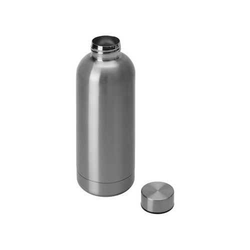 Вакуумная термобутылка "Cask" Waterline, 500 мл, тубус, серебристый глянцевый