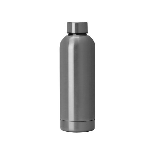 Вакуумная термобутылка "Cask" Waterline, 500 мл, тубус, серебристый глянцевый