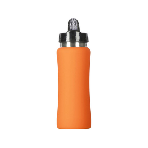 Бутылка для воды "Bottle C1", сталь, soft touch, 600 мл, оранжевый