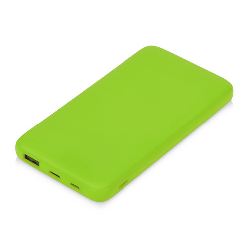 Внешний аккумулятор "Powerbank C2", 10000 mAh зеленое яблоко
