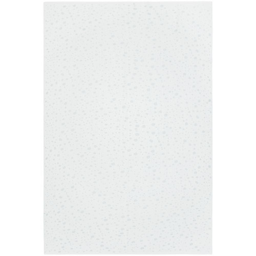 Плед Snowspot Fluffy, белый с люрексом