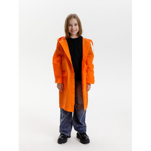 Дождевик детский RainDrop Kids, оранжевый