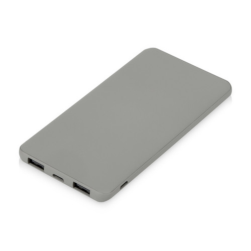 Подарочный набор с термокружкой и повербанком С1, 5000 mAh, серый