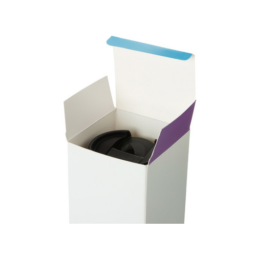 Термокружка "Double wall mug C1", soft touch, 350 мл, темно-синий