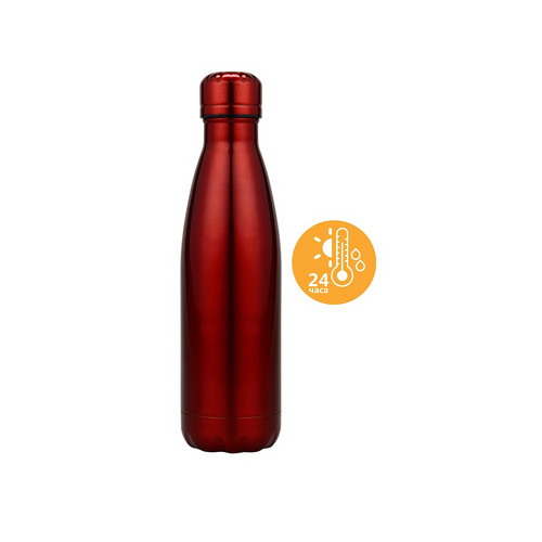 Подарочный набор с термосом и бутылкой «Bottle set», красный