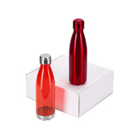 Подарочный набор с термосом и бутылкой «Bottle set», красный