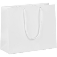 Пакет бумажный с ламинацией Lami Tote S, белый