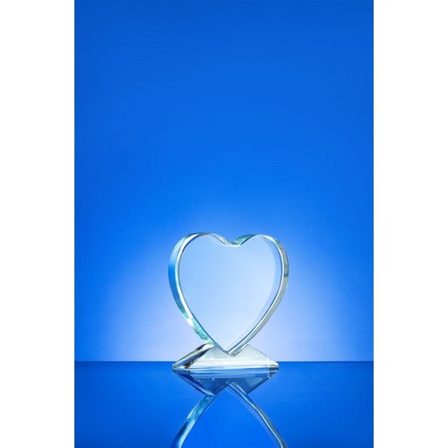 Стела Pictory Heart, прозрачная
