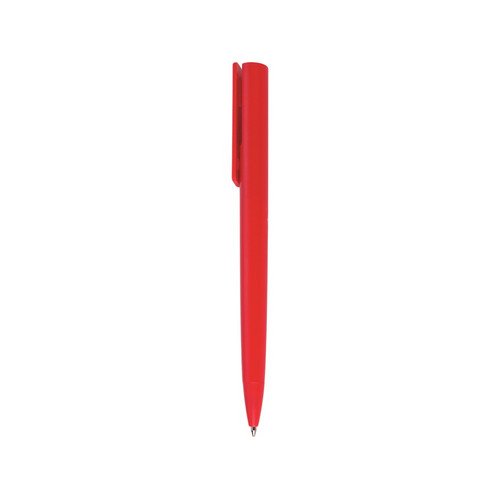 Ручка пластиковая шариковая "Taper Solid", матовый красный