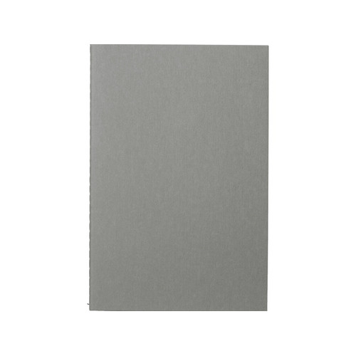 Блокнот "Monet", гибкая обложка A5 из моющегося крафта, 32 листа, серый