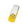 Флеш-карта USB 2.0 16 Gb «Квебек», желтый