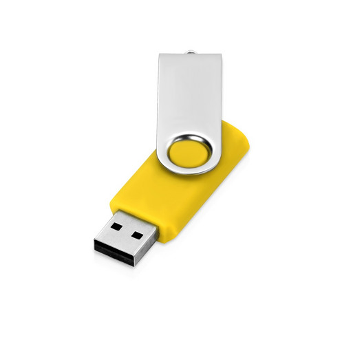 Флеш-карта USB 2.0 16 Gb «Квебек», желтый