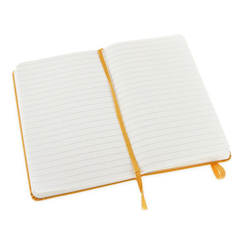 Записная книжка Moleskine Classic (в линейку) в твердой обложке, Pocket (9x14см), оранжевый