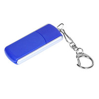 USB 2.0- флешка промо на 4 Гб с прямоугольной формы с выдвижным механизмом